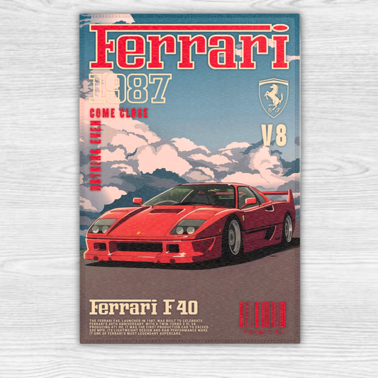 Tapis F40 LigneDeFeu™